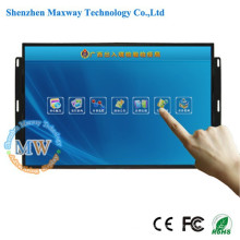 Wide screen 21.5 inch TFT open frame monitor touch with dc 12v adapter